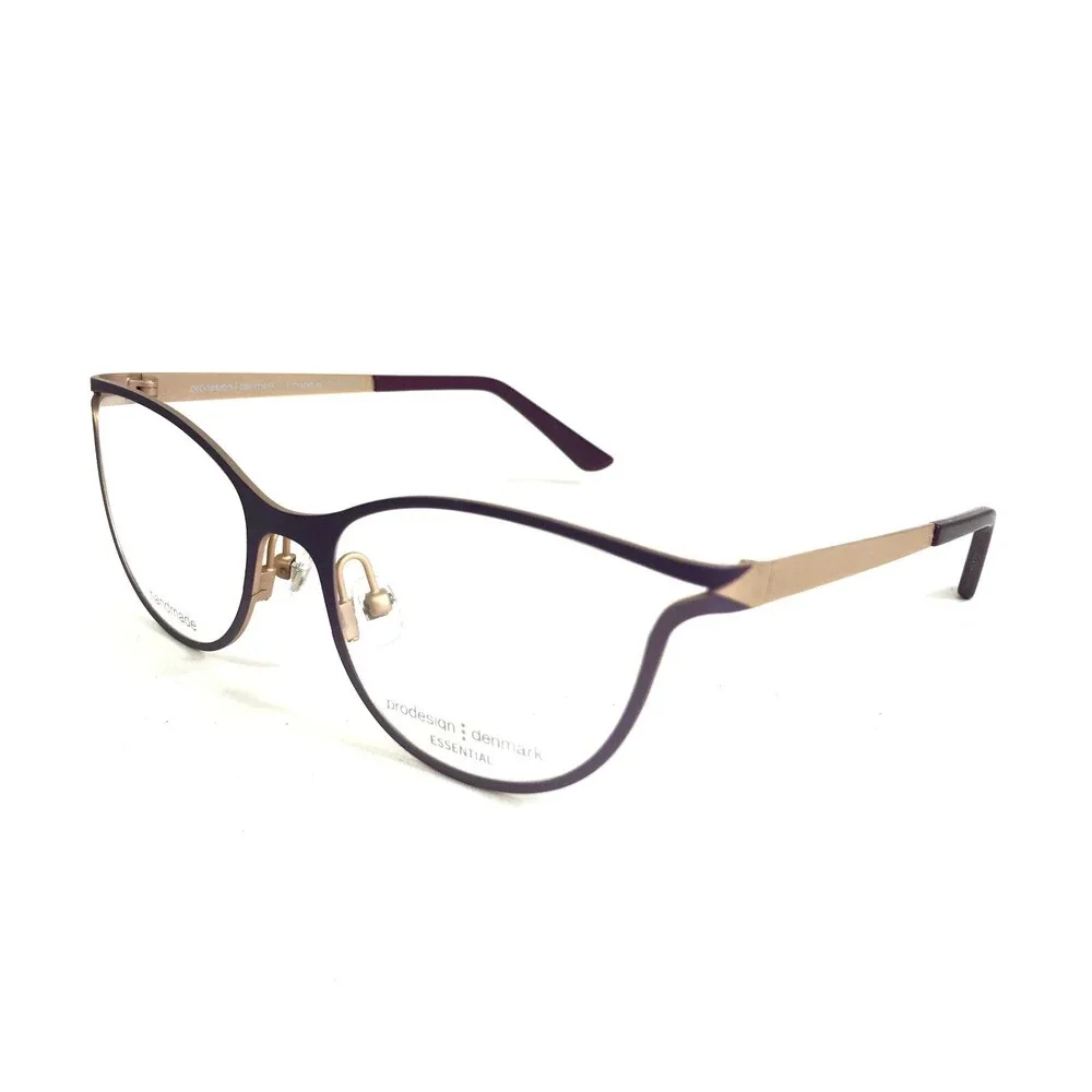 Prodesign Denmark Eyeglasses Frames 3149 c.3021 Matte Purple Gold 48-17-130